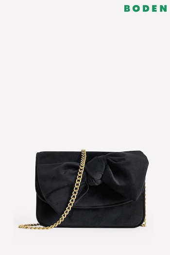 Boden Black Bow Evening Bag (AU1422) | £80