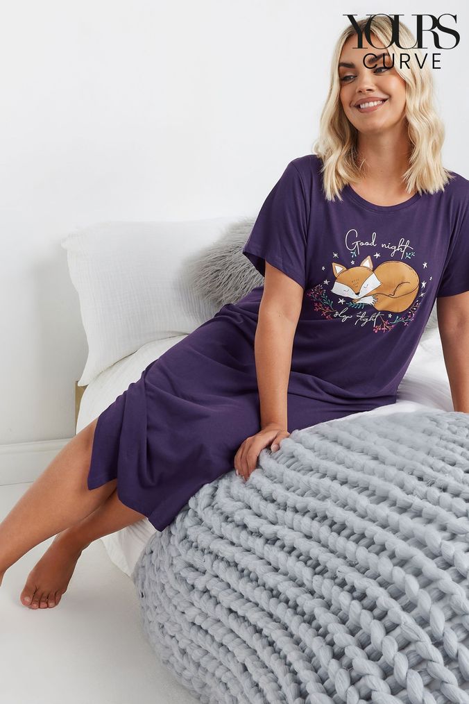 Buy Women s Nightshirt Short Sleeve Nightwear Online Next UK
