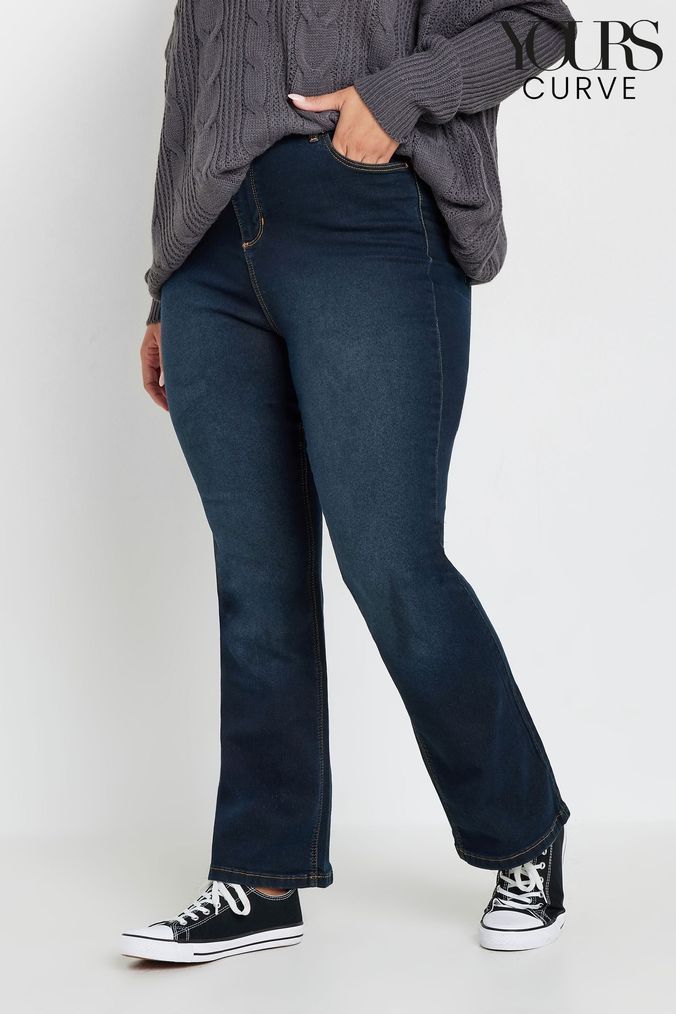 Women s Blue Bootcut Jeans Next Official Site