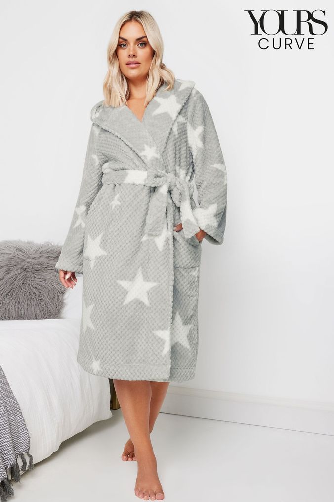 Grey star loungewear top