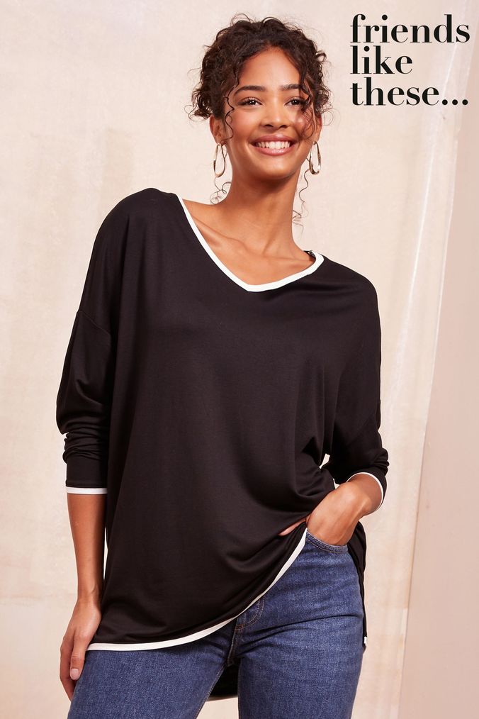 Black Tunics Black Longline Tunics Next UK