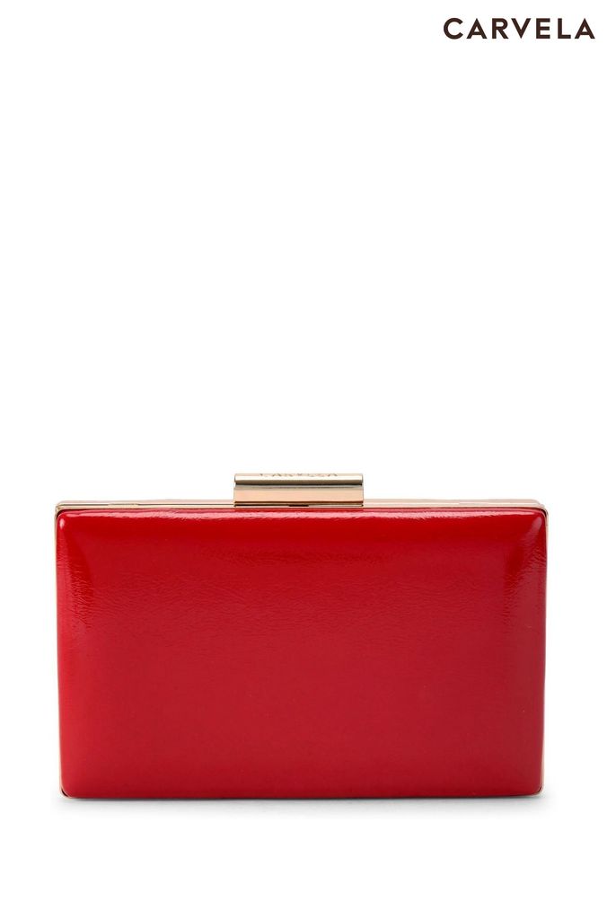 Red Clutch Bags Leather Non Leather Bags Next Official Site