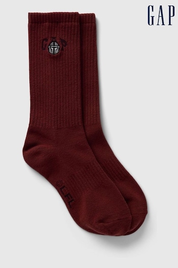 Gap Red Star Wars Logo Crew Socks (AU2890) | £8