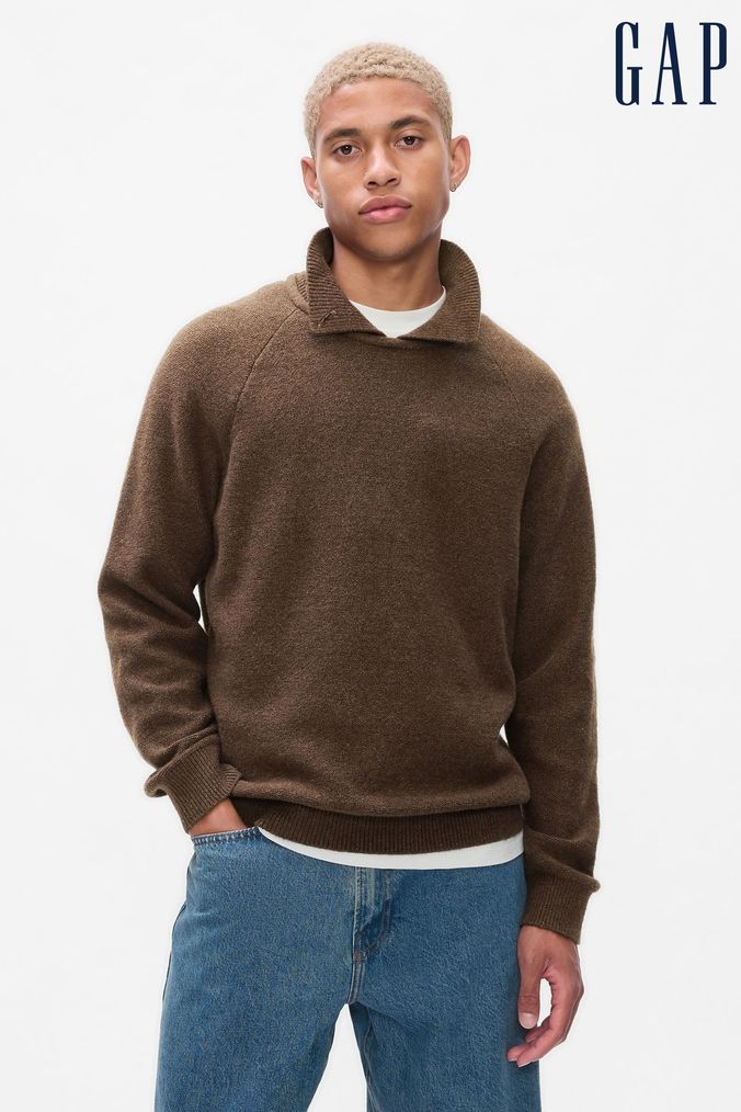 Buy Men s Jumpers Button Down Knitwear Online Next UK