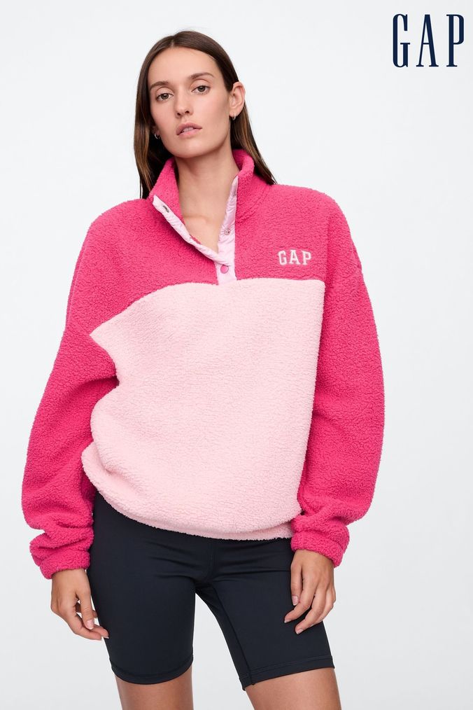 Pink gap sweatshirt online