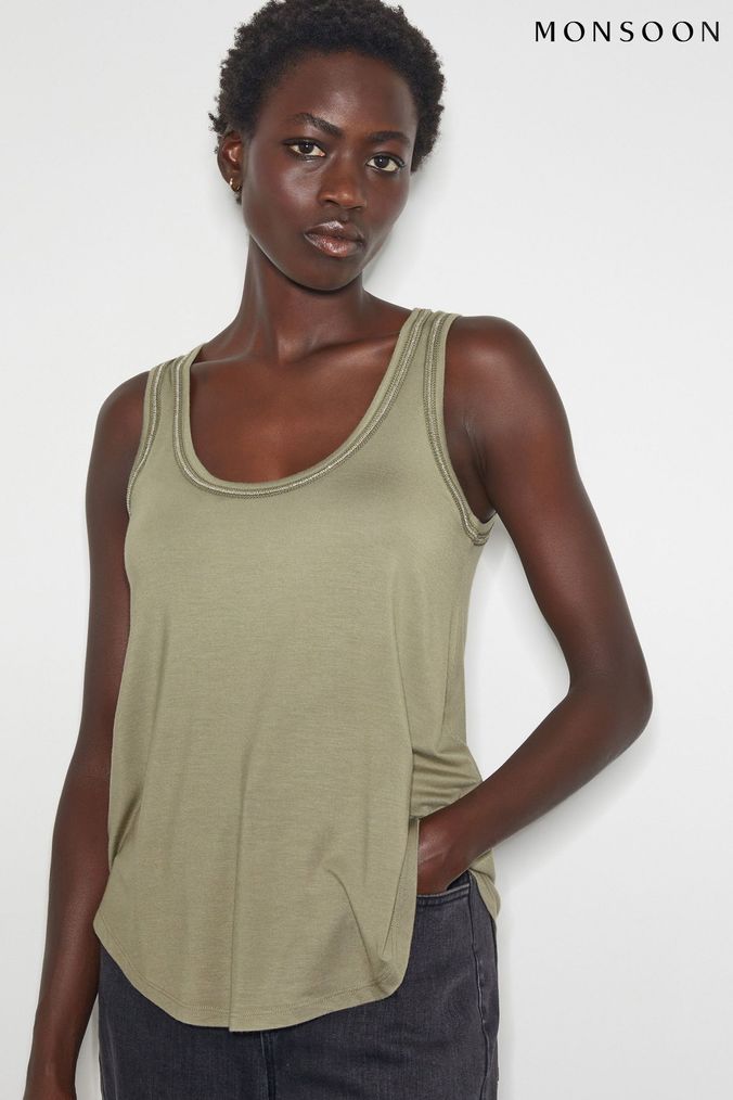 Buy Women s Monsoon Strappy Tops Online Next UK