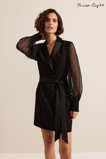 Phase Eight Black Saeda Dress (AU3953) | £149