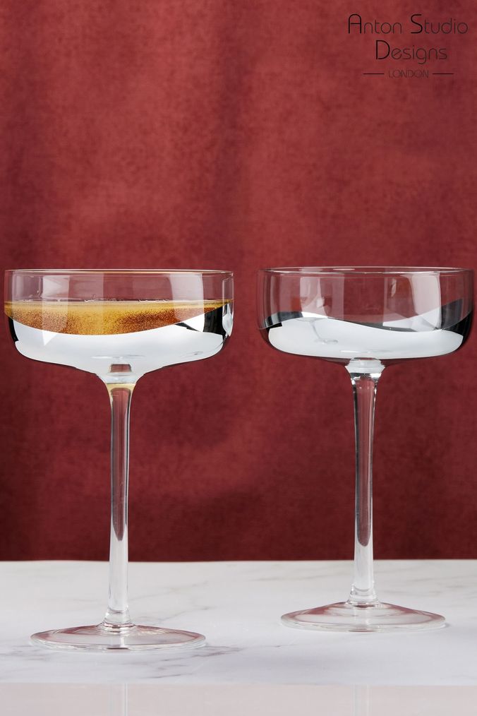 Silver Glasses Silver Wine Glasses Next UK