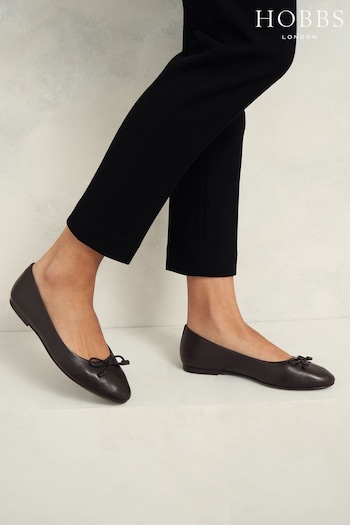 Hobbs Black Priya Ballerinas (AU4353) | £99