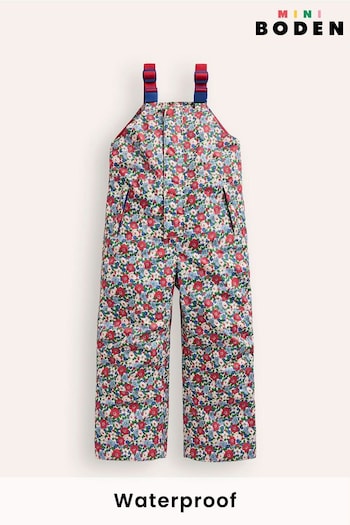 Boden Red Salopette Waterproof Trousers (AU4821) | £55 - £59