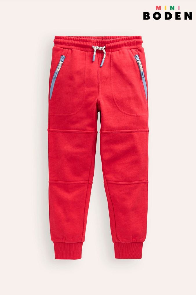 Red jogging bottoms childrens hotsell