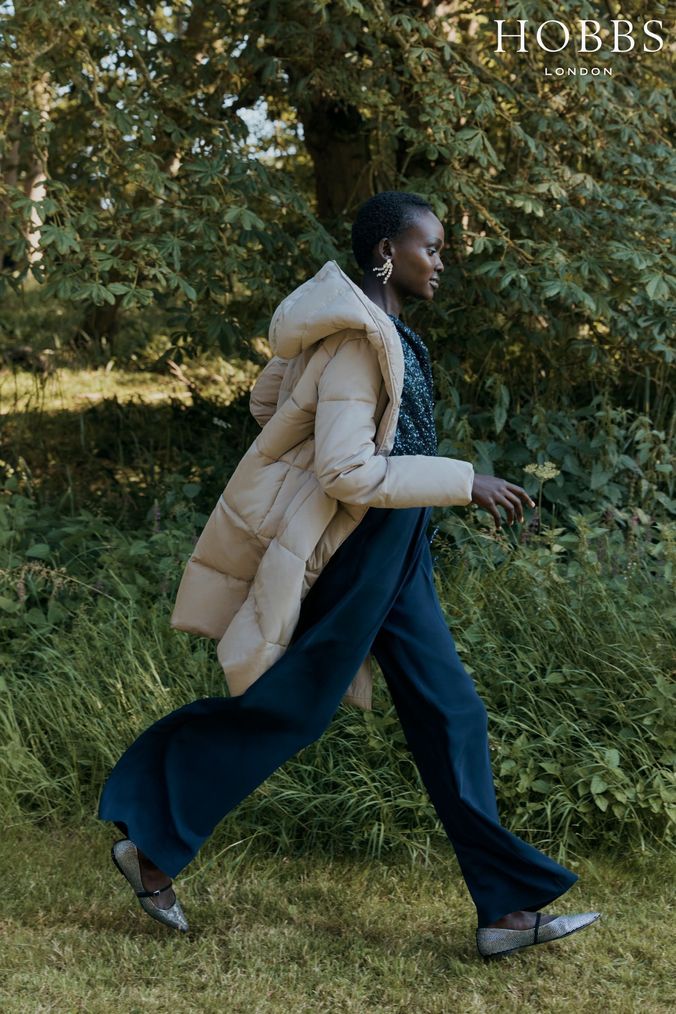 Buy Women s Grey Hobbs Coatsandjackets Online Next UK