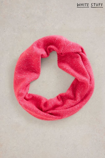 White Stuff Pink Abby Knitted Snood (AU4934) | £0