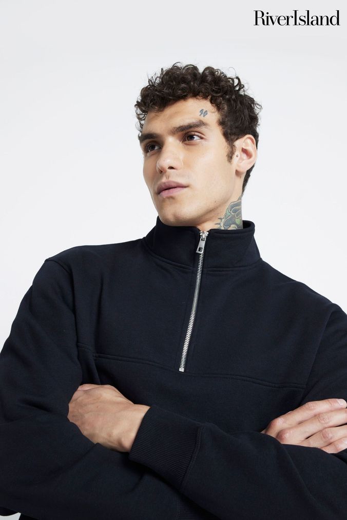 River island mens sweatshirts best sale