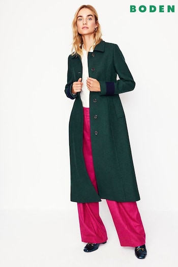 Boden Green Petite Durham Midi Coat (AU5699) | £298