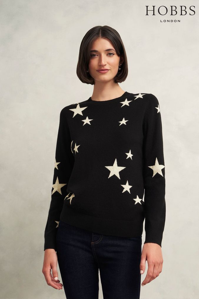 Hobbs black jumper shop
