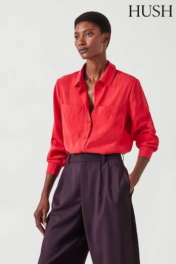 Hush Red Faye Air Flow Shirt (AU7050) | £75