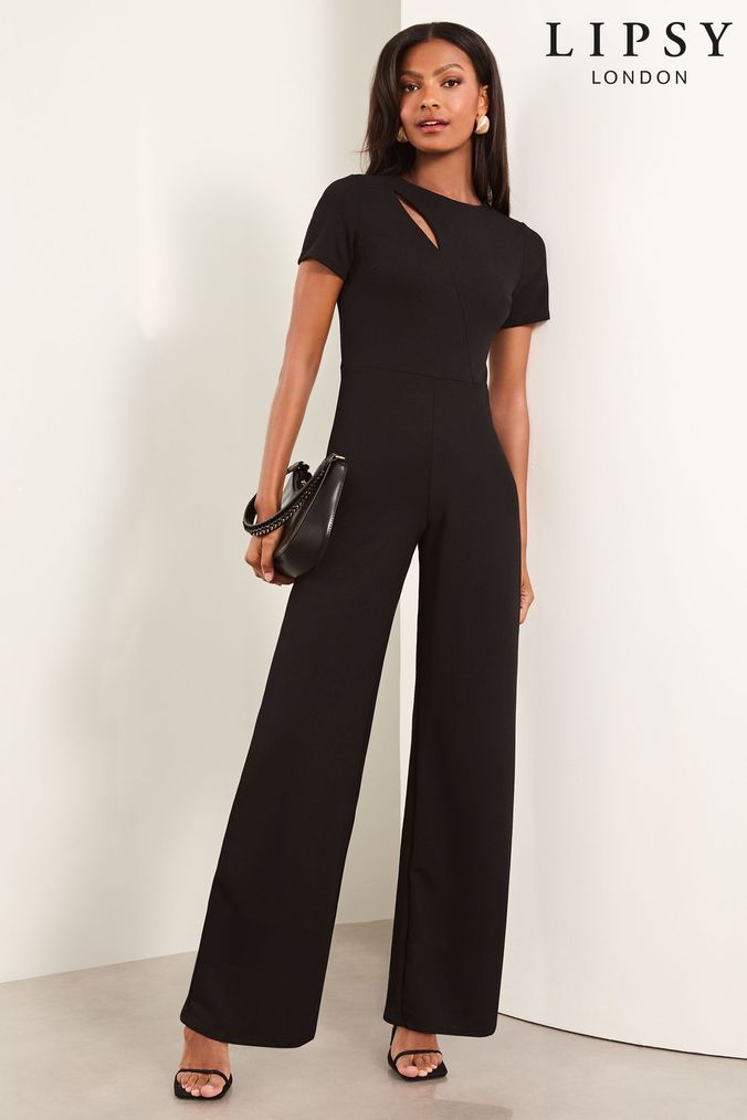 Short sleeve jumpsuit womens top