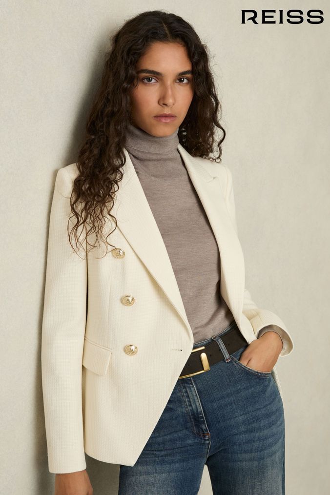 Next white blazer sales