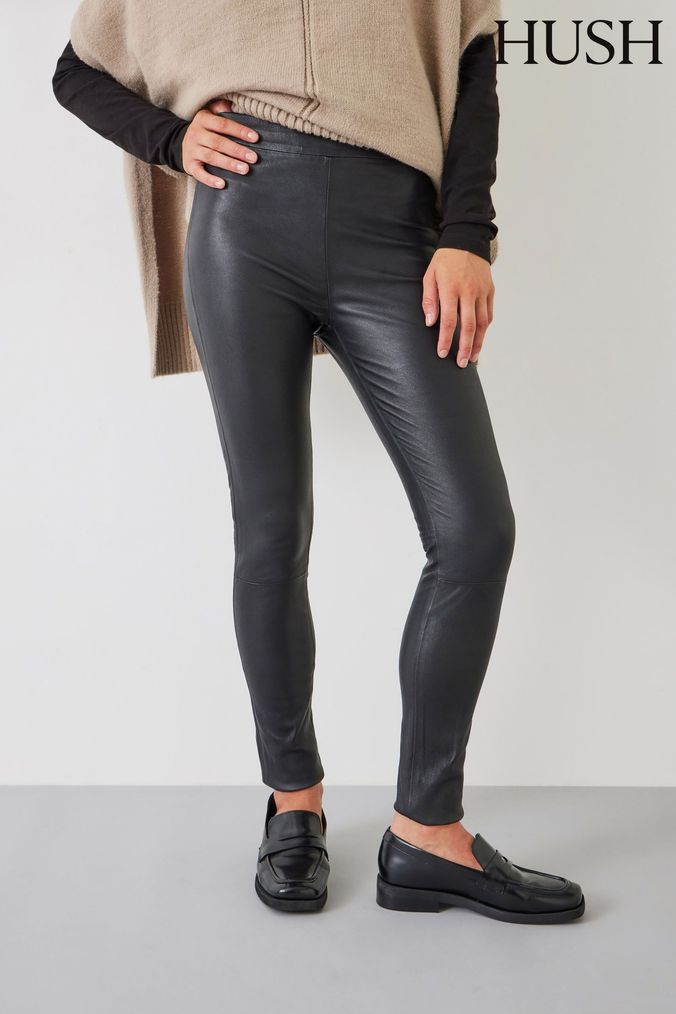 Next leather look leggings top