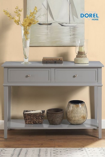 Dorel Home Grey Franklin Console Table (AU8810) | £245