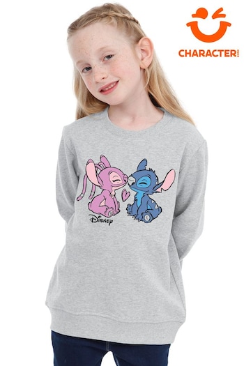 Character Grey Disney Lilo And Stitch Sweatshirt (AU8970) | £18