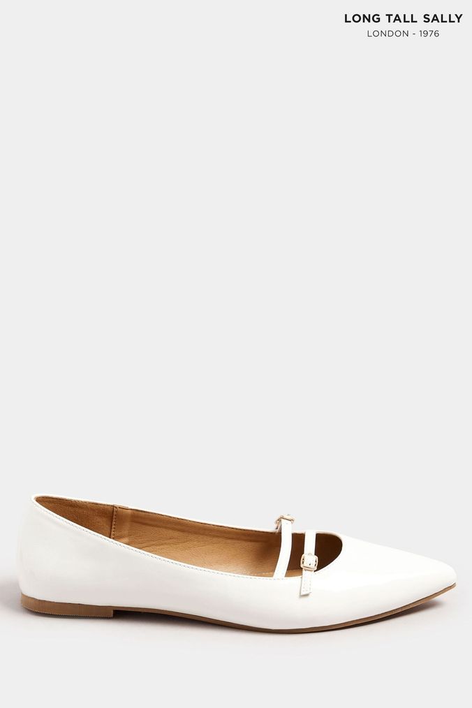 Next white flat shoes clearance