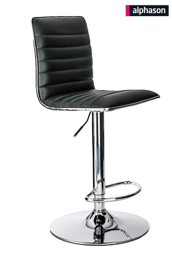 Alphason Black Colby Bar Stool (AU9145) | £105