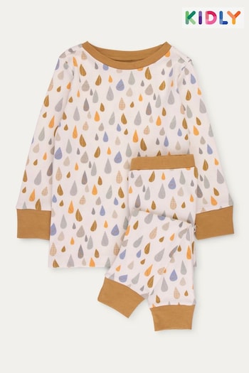 KIDLY Natural 100% Organic Cotton Pyjamas (AU9623) | £22