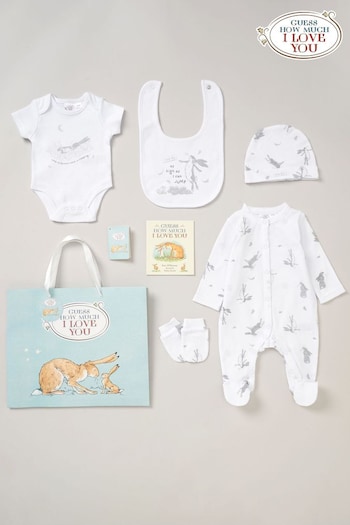 Guess How Much I Love You Baby 100% Cotton Gift 6 Piece Set (AU9800) | £30