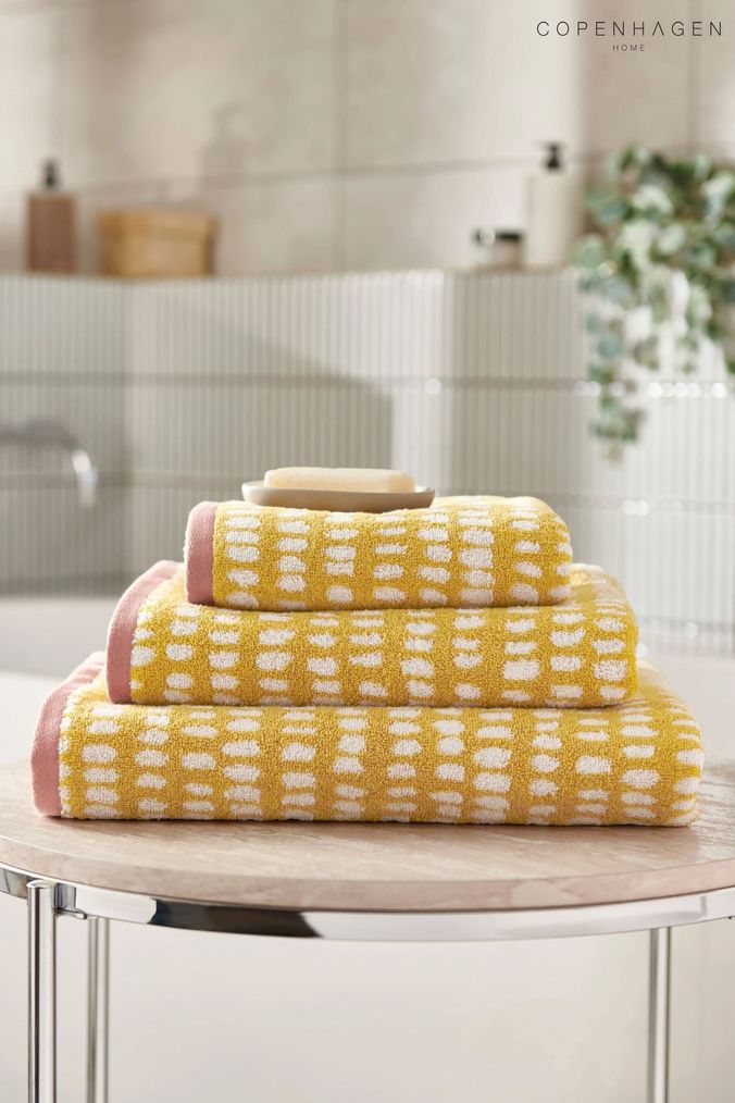 Next ochre towels best sale