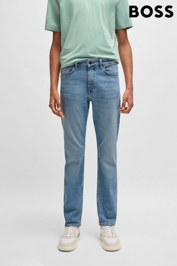 BOSS Blue Slim-Fit Comfort-Stretch Denim Jeans (AV1393) | £119