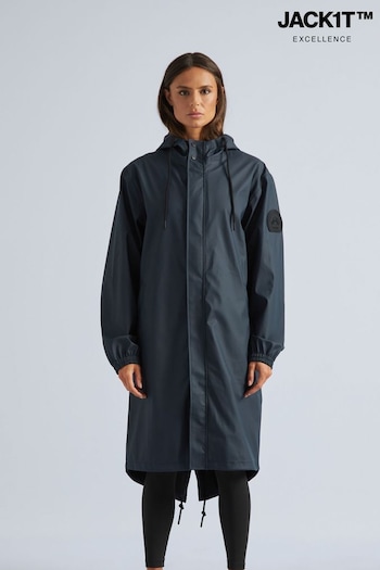 JACK1T Unisex ELEMENTS Long Raincoat (AV1525) | £125