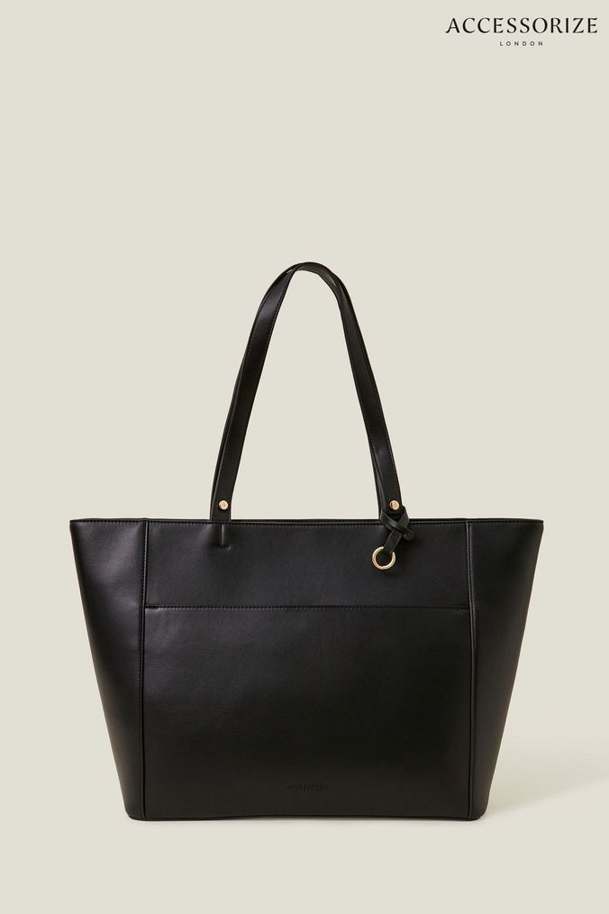 Next black tote bag hotsell