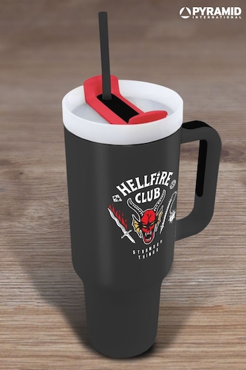 Pyramid International Black Stranger Things Hellfire Club 40Oz Tumbler (AV2025) | £20