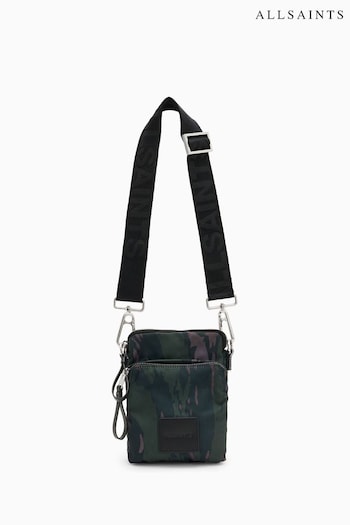 AllSaints Green Falcon Pouch (AV2254) | £99