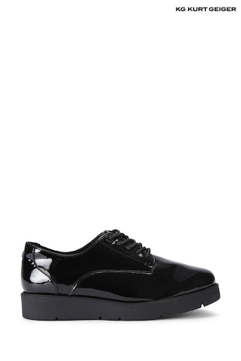 KG Kurt Geiger Morly Lace Up Black Shoes (AV2493) | £89