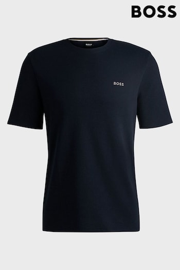 BOSS Blue Cotton Blend Lounge T-Shirt (AV4332) | £39