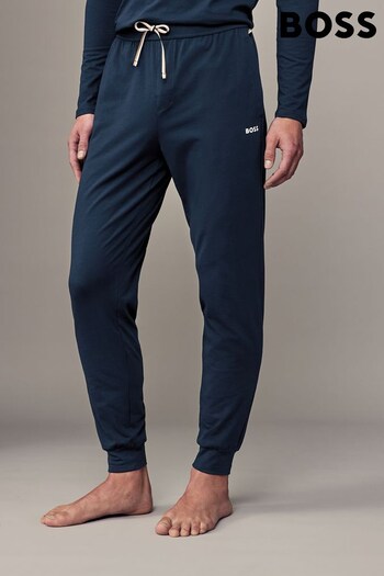 BOSS Blue Stretch Cotton Pyjama Bottoms (AV4348) | £59