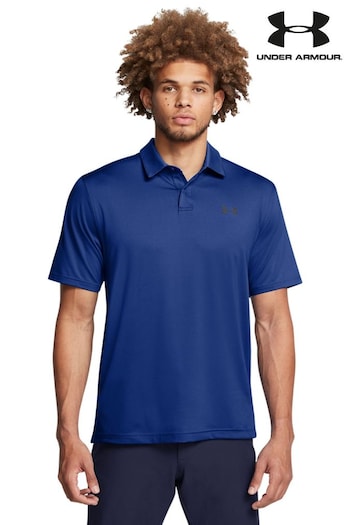 Under Armour Dark Blue Golf T2G Polo Shirt (AV4606) | £40