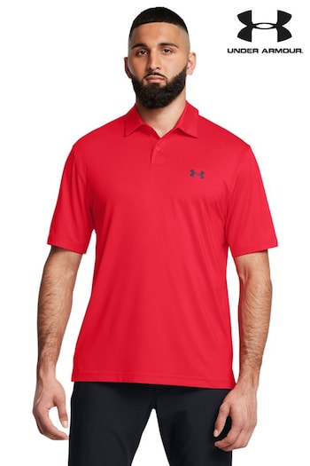 Under Armour Red Golf T2G Polo Shirt (AV4608) | £40