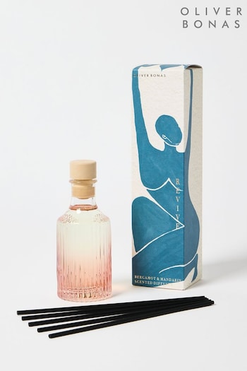 Oliver Bonas Pink Nora Revive Bergamot & Mandarin Reed Diffuser (AV4740) | £29