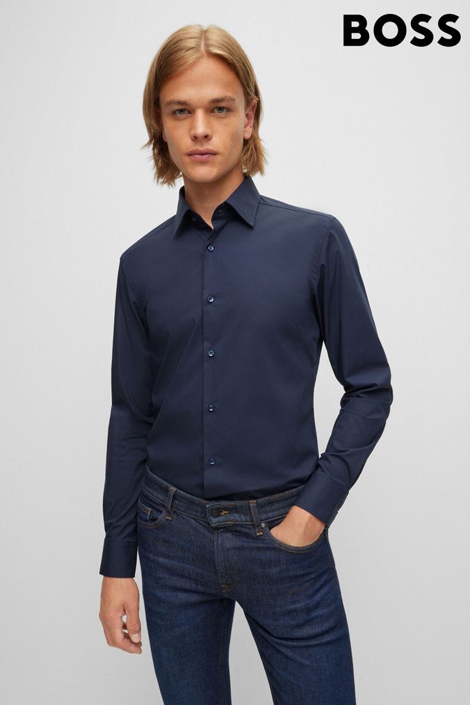 Hugo boss mens shirts uk cheap