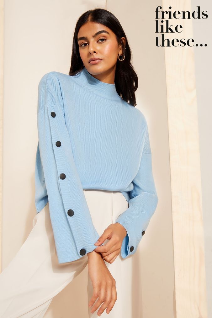 Buy Women s Blue Jumpers Online Next UK