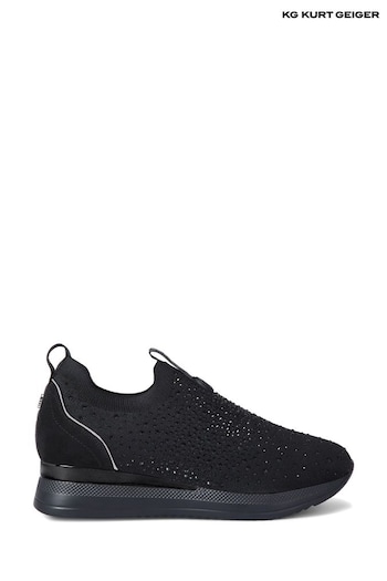 KG Kurt Geiger Lara2 Black Trainers (AV5771) | £89