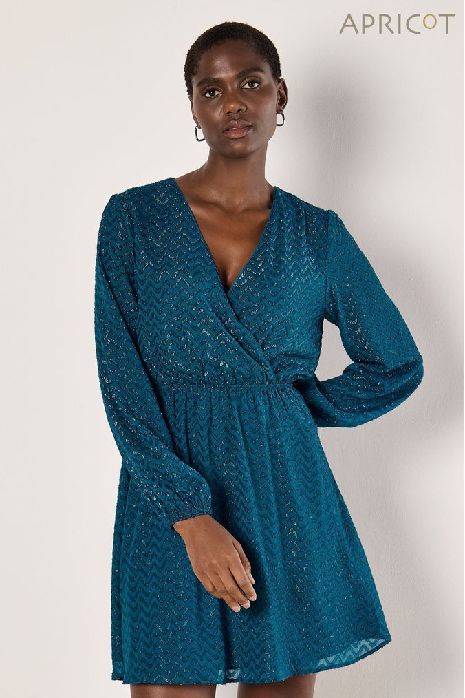 Green Wrap Dresses Bottle Green Khaki Next