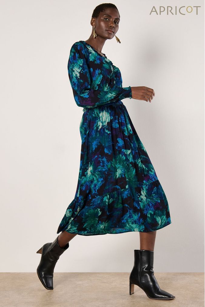 Green Floral Dresses Green Floral Maxi Midi Dresses Next UK