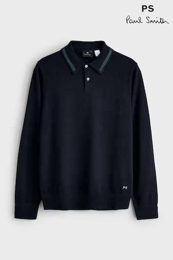 PS Paul Smith Knitted Polo Shirt (AV7312) | £215