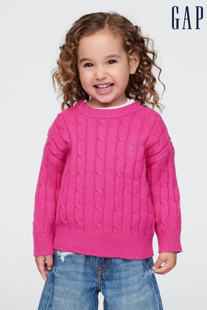 Gap pink jumper deals