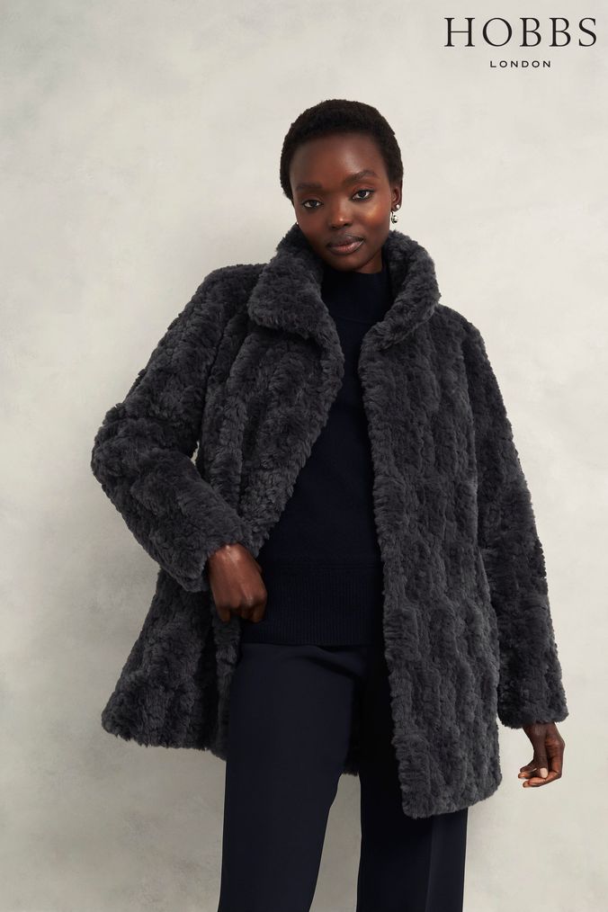 Hobbs grey jacket clearance